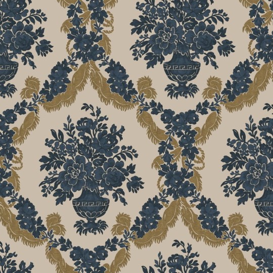 Cristiana Masi 23629 I Damaschi - tapeta w roślinne ornamenty