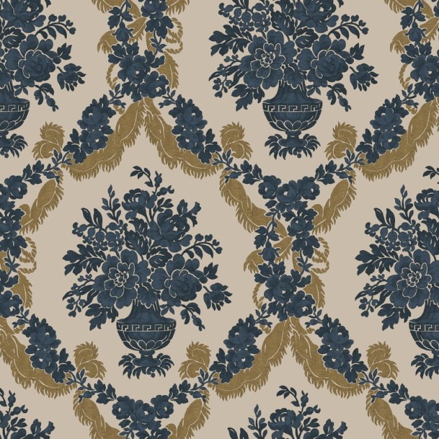 Cristiana Masi 23629 I Damaschi - tapeta w roślinne ornamenty