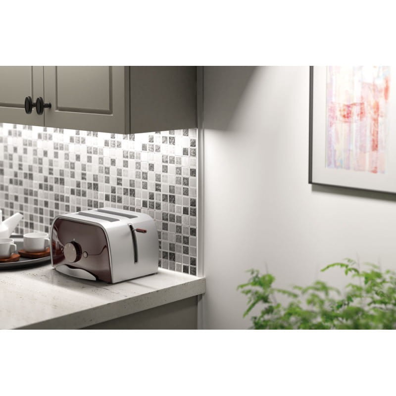 Listwa podłogowa Creativa LMDF-09 laminowana biała półmat