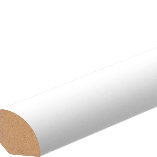 Listwa podłogowa Creativa LMDF-10 laminowana biała półmat