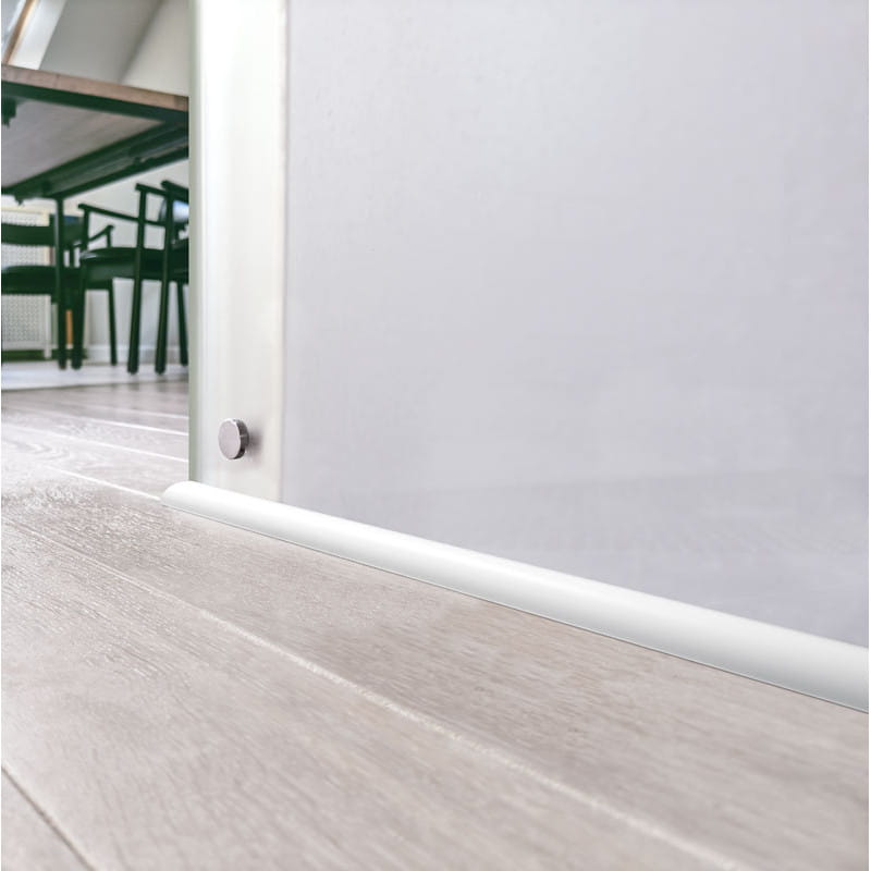 Listwa podłogowa Creativa LMDF-10 laminowana biała półmat