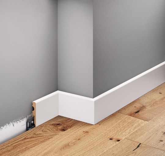 Listwa podłogowa Creativa LMDF-02M lakierowana biała półmat