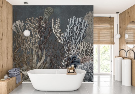 Wall & More 2413 17C Coral - mural w koralowce