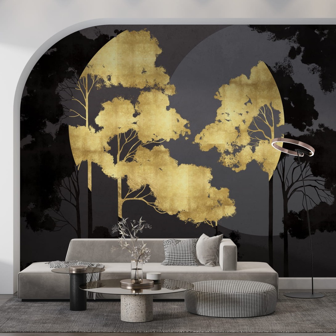 Wall & More 2454 26A Oree - mural w drzewa