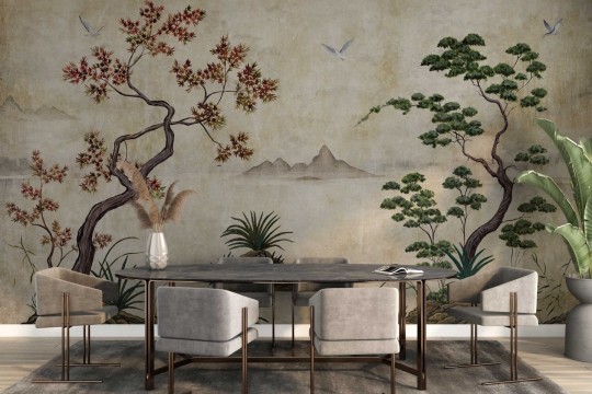 Wall & More 2477 14C Takumi - mural w japoński krajobraz