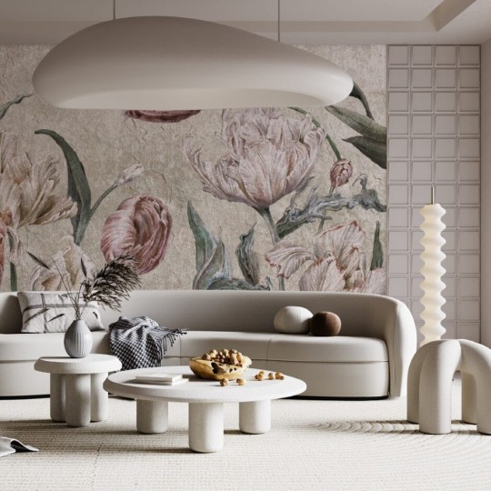 Wall & More 2480 21A Tulia - mural w kwiaty