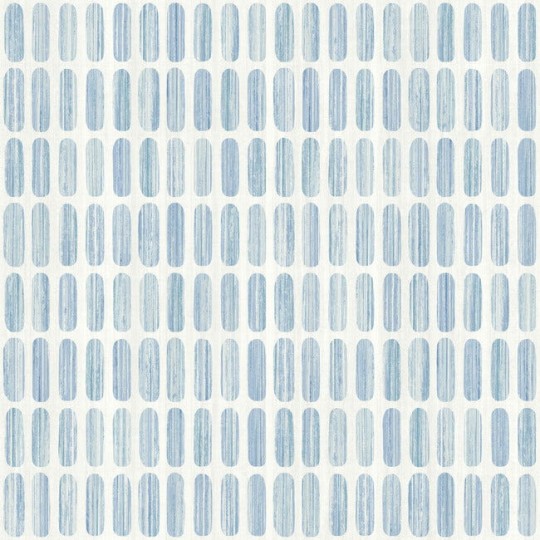 York MN1942 Mediterranean Petite Pergola Blue - tapeta w geometryczny wzór