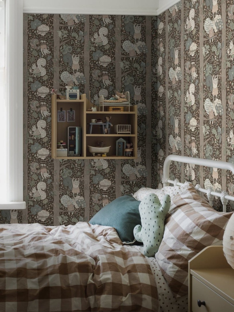 Boras Tapeter 6290 Icons Charlie - tapeta w wiewiórki