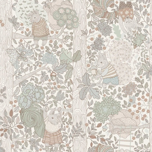 Boras Tapeter 6291 Icons Charlie - tapeta w wiewiórki