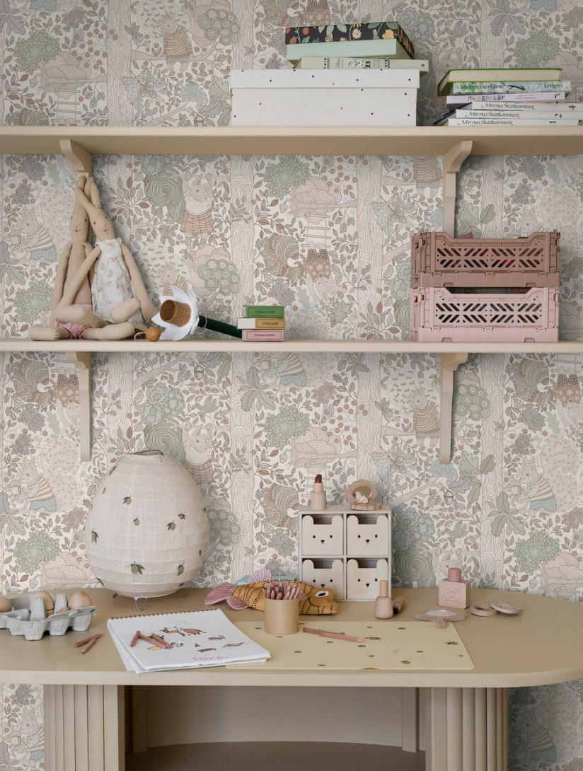 Boras Tapeter 6291 Icons Charlie - tapeta w wiewiórki