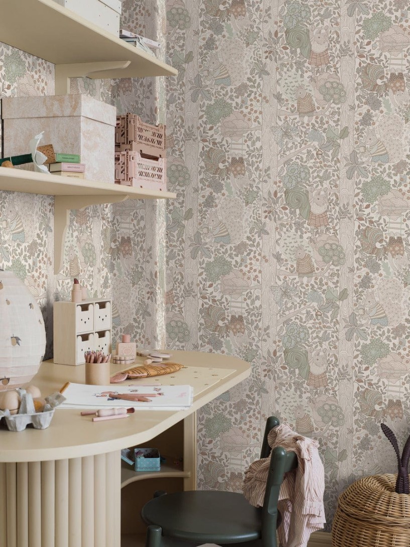 Boras Tapeter 6291 Icons Charlie - tapeta w wiewiórki