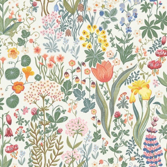 Boras Tapeter 2053 Icons Blomsterhav - tapeta letnia łąka