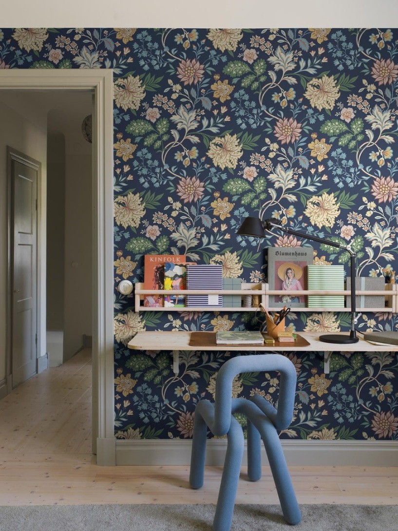 Boras Tapeter 2008 Icons Alicia - tapeta w kwiaty