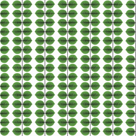 Boras Tapeter 1750 Icons Stig Lindberg Bersa Green - tapeta w geometryczne liście