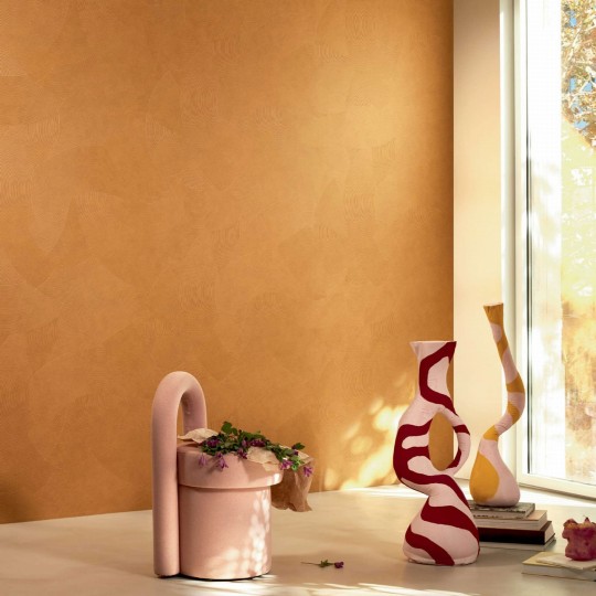 Elitis VP 976 51 Matières à réflexions Circolo - tapeta strukturalna w fale inspirowane tynkiem