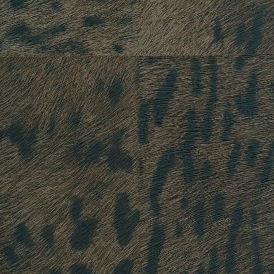 Elitis VP 653 04 Sauvages Panthère - tapeta strukturalna w panterkę