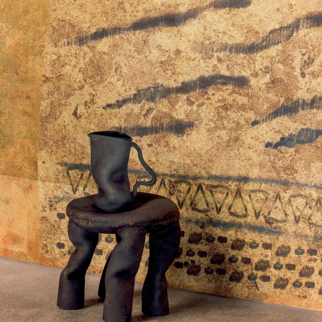 Elitis VP 971 01 Sauvages Tigre royal - mural imitujący umaszczenie tygrysa