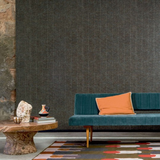 Elitis VP 915 14 Natural Mood Mimbre precioso - tapeta z tłoczonego winylu z efektem plecionej wikliny