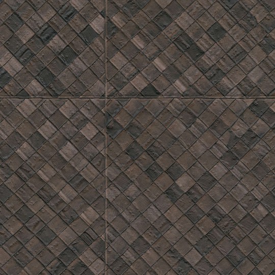 Elitis VP 985 38 Elitis Matières végétales Buri - tapeta strukturalna w splot koszykowy