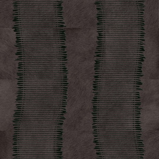 Elitis VP 658 37 Mémoires Parure - tapeta w fale o strukturze futra