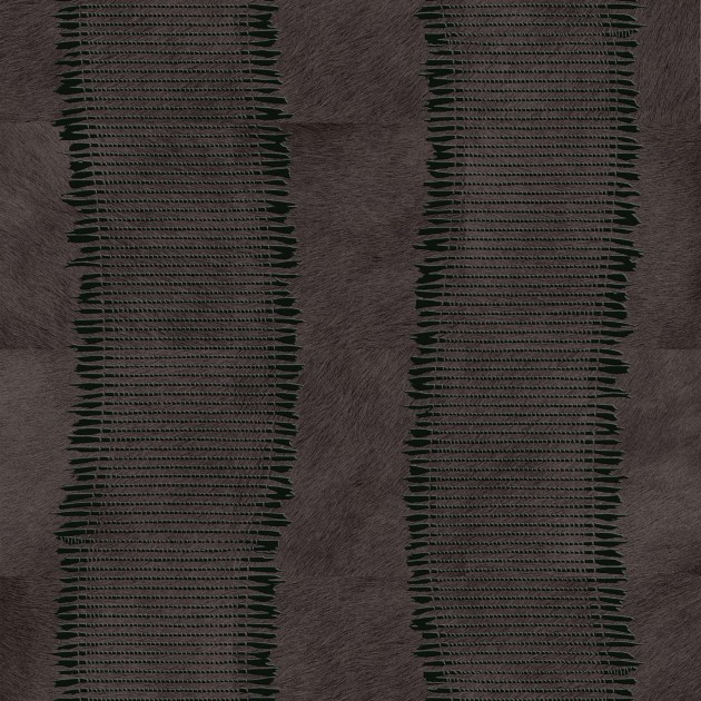 Elitis VP 658 37 Mémoires Parure - tapeta w fale o strukturze futra
