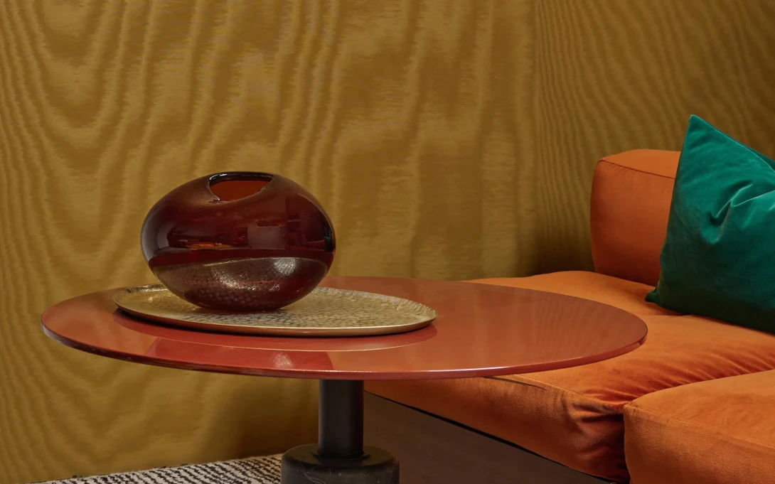 Dutch Walltextile Company 03 Moiré Intense - tapeta o wzorze mory