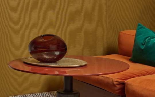 Dutch Walltextile Company 87 Moiré Intense - tapeta o wzorze mory