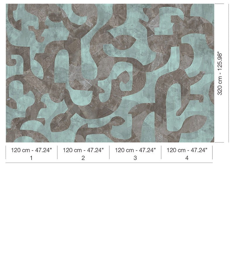 Giardini MAT001 Materia - tapeta w organiczne kształty