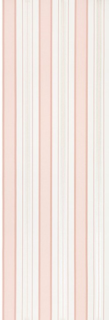 Osborne&Little W7982-03 Alberti Peruzzi Stripe Blush - tapeta w paski z metalicznymi akcentami