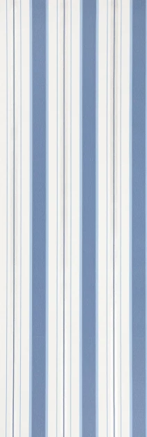 Osborne&Little W7982-06 Alberti Peruzzi Stripe Indigo - tapeta w paski z metalicznymi akcentami