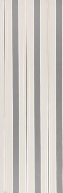Osborne&Little W7982-08 Alberti Peruzzi Stripe Charcoal - tapeta w paski z metalicznymi akcentami