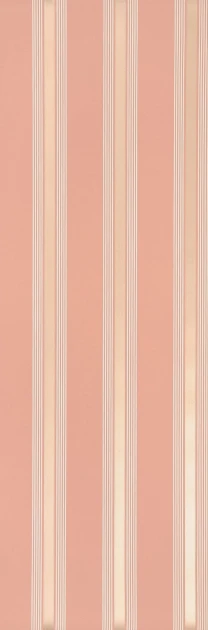Osborne&Little W7983-02 Alberti Manetti Stripe Terracotta - tapeta w metaliczne paski