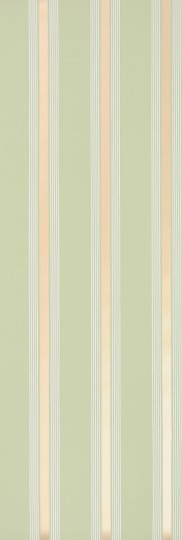 Osborne&Little W7983-03 Alberti Manetti Stripe Moss - tapeta w metaliczne paski