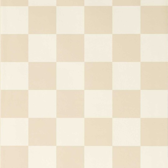 Harlequin 113169 Henry Holland Blenets Check Oatmeal - tapeta szachownica