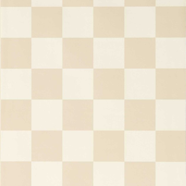 Harlequin 113169 Henry Holland Blenets Check Oatmeal - tapeta szachownica