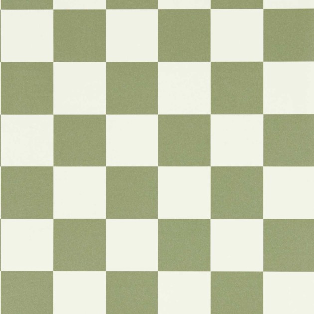 Harlequin 113171 Henry Holland Blenets Check Matcha - tapeta szachownica