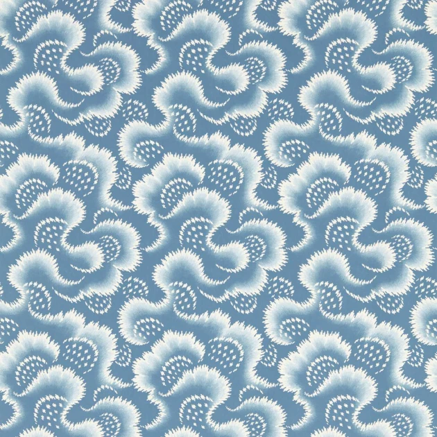 Harlequin 113149 Henry Holland Ludaix Wide Width Pacific - tapeta z rozmazanym obrazem kwiatów