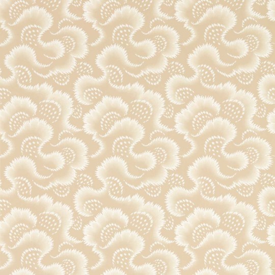 Harlequin 113152 Henry Holland Ludaix Wide Width Oatmeal - tapeta z rozmazanym obrazem kwiatów
