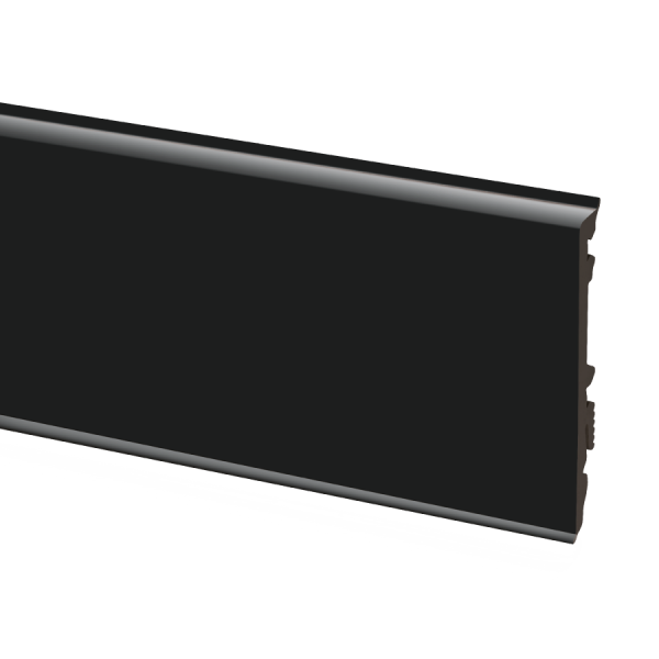 Listwa podłogowa Creativa 8cm PVC Masterline Czarna