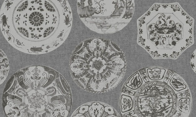 Arte 80070 Flamant Les Mémoires Céramique Pave du Nord - tapeta w talerze