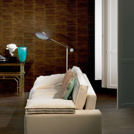 Elitis VP 424 17 Anguille Big Croco Legend Anguille - tapeta imitująca skórę węgorza