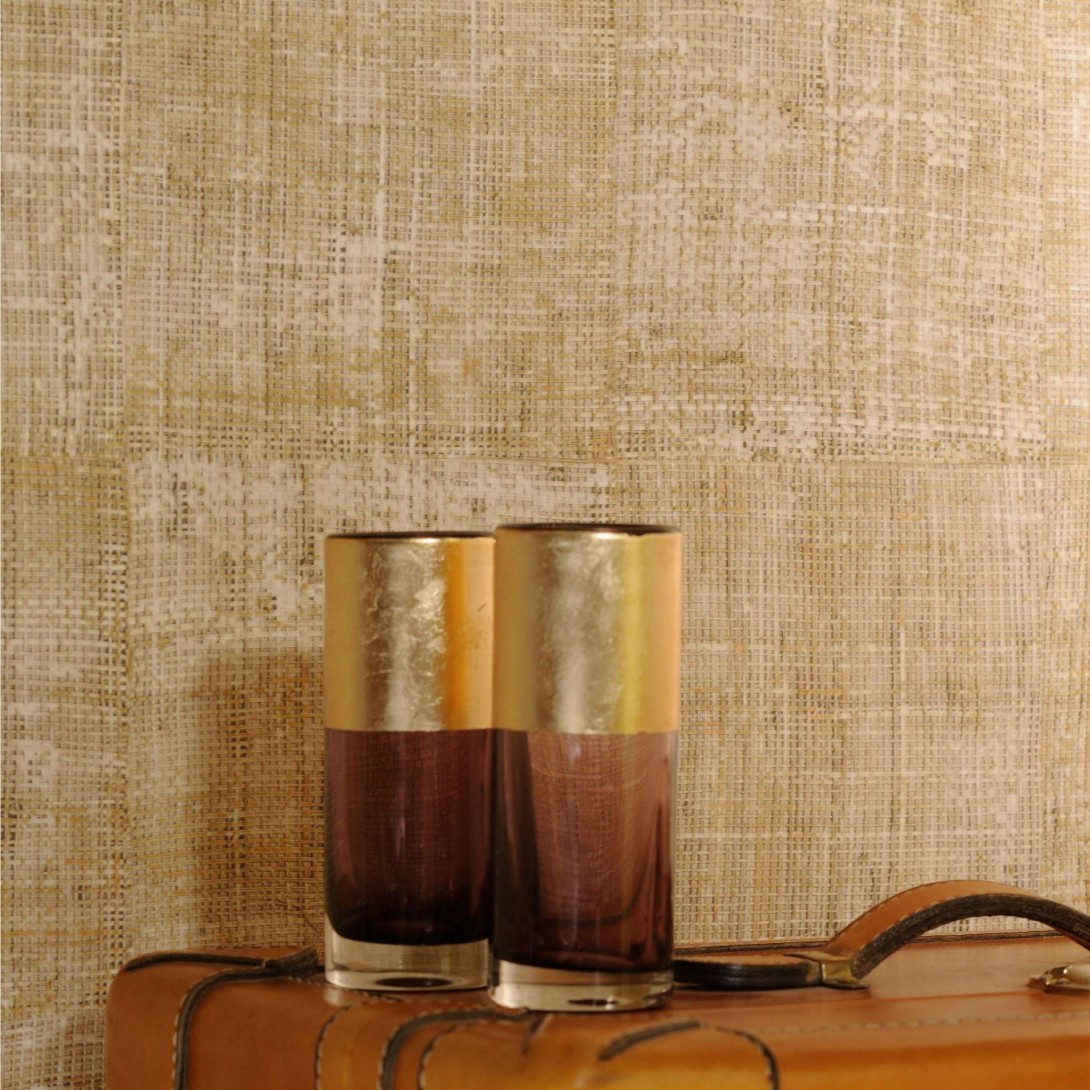 Elitis VP 601 19 Raffia & Madagascar Raffia - tapeta w plecionkę z rafii