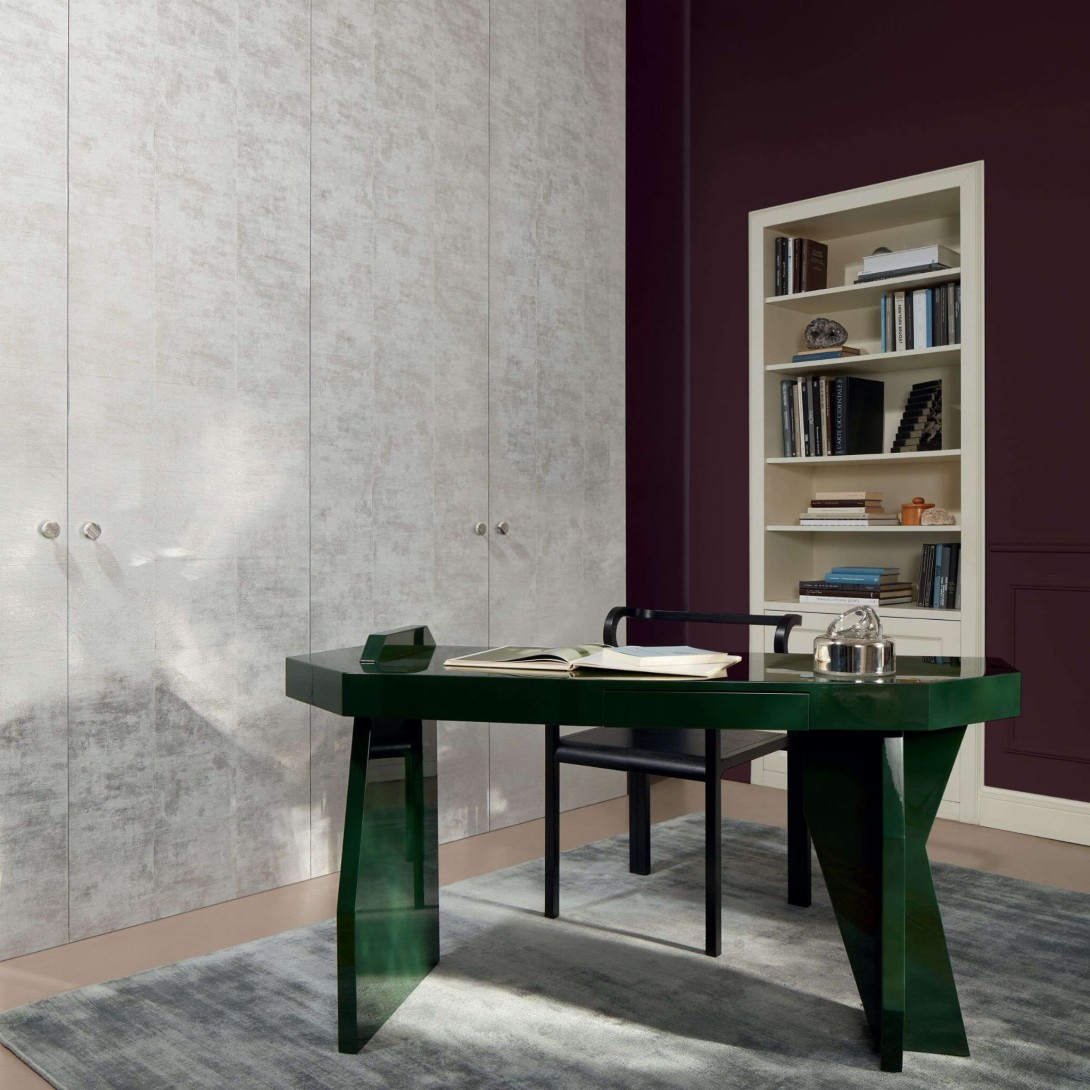 Elitis VP 870 01 Mille Millions Hope - tapeta imitująca metaliczną folię