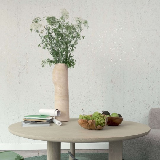 Elitis RM 631 90 Nature Précieuse Eclat - tapeta z korka z metalicznymi akcentami