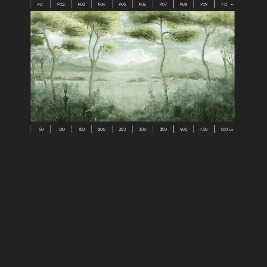 Yo2 IF1.02.2 Lumber Groves - mural w krajobraz rzeki i gór