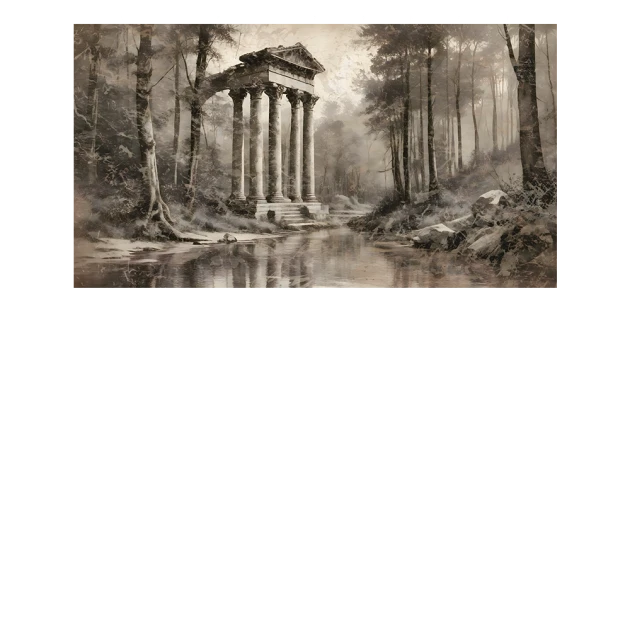 Yo2 LUG1.01.1 Lumber Groves - mural w krajobraz parku z architektonicznymi elementami