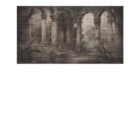 Yo2 FOC1.05.2 Fossil Civil - mural w egzotyczny krajobraz i architektoniczne łuki