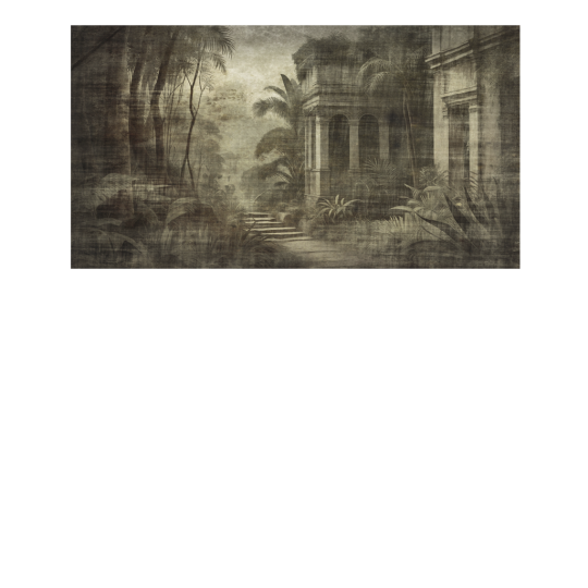 Yo2 FOC1.07.1 Fossil Civil - mural w egzotyczny krajobraz i antyczne budynki