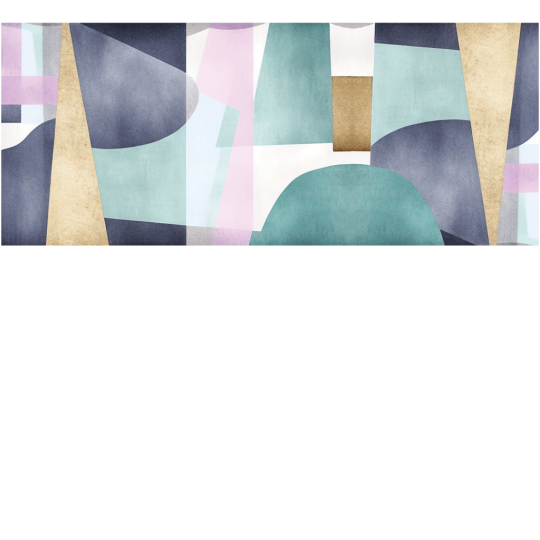 Yo2 AE1.05.1 Dexterity Slyness - mural w geometryczny wzór