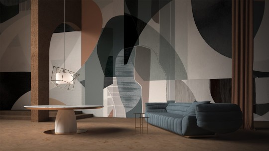 Yo2 VG1.02.2 Shapeless - mural w abstrakcyjny wzór